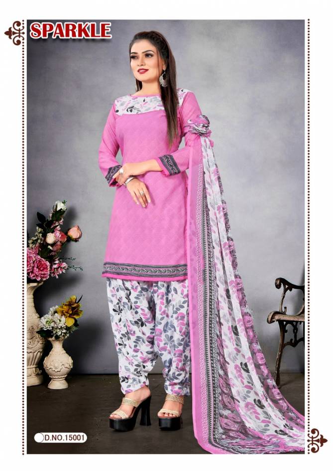 Amit Sparkle 15 Synthethic Casual Wear Printed Cotton Collection